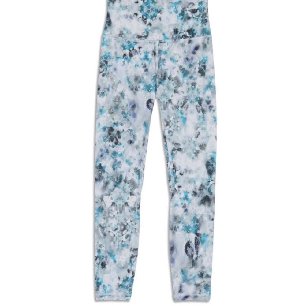 Lululemon Align High Rise legging 21”, Kaleidofloral Multi size 0.